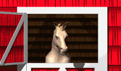 Horse In a stable